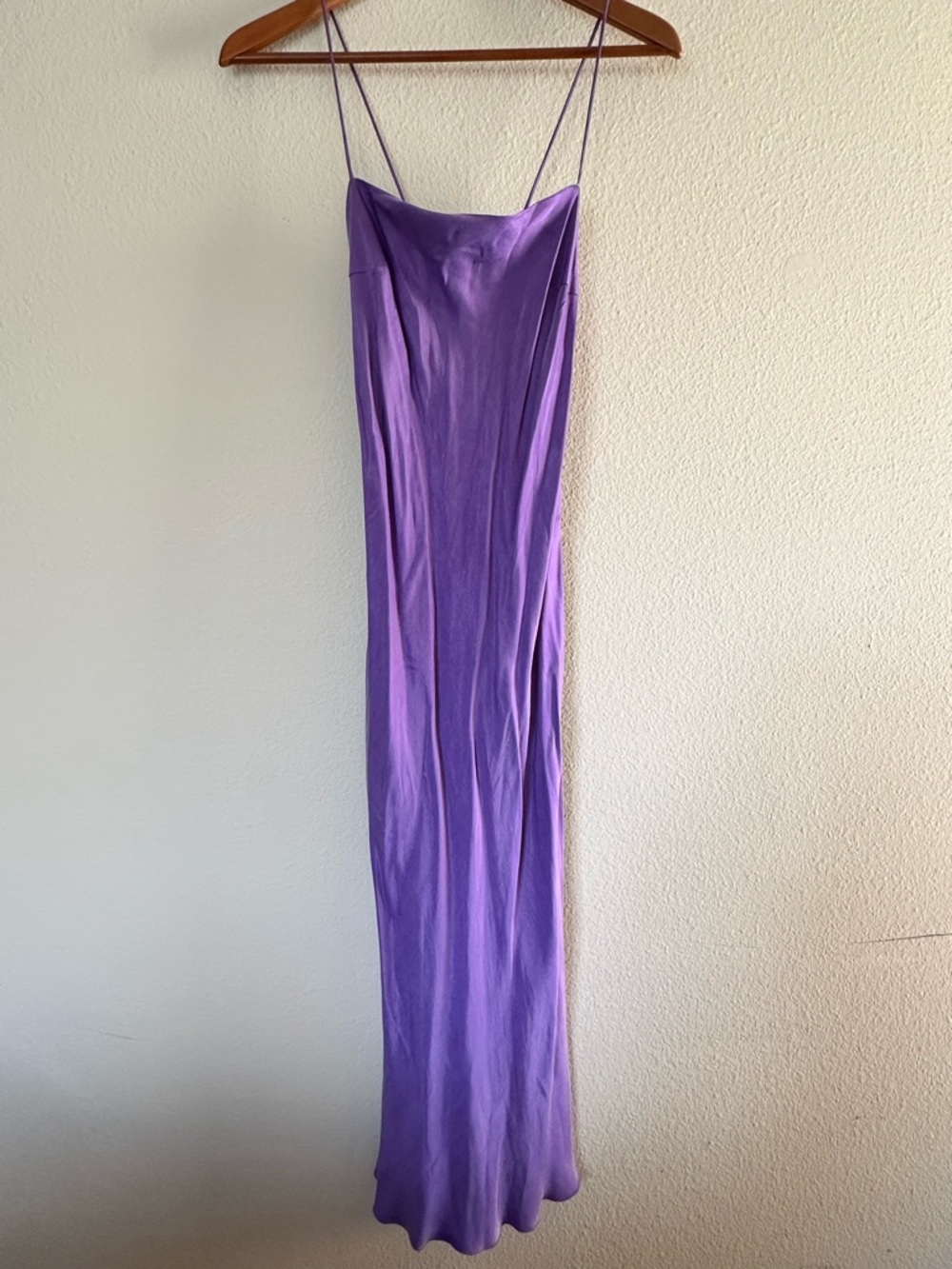 Djerf Avenue Lavender Slip Midi Dress - Picture 4 of 4